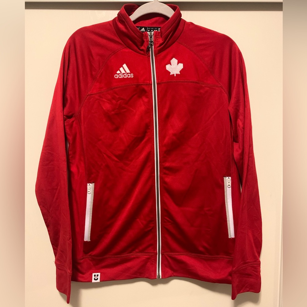 Adidas Women's Red Track Jacket